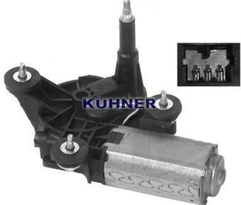 AD KÜHNER DRL350E Wischermotor Hinten für FIAT PANDA (169)