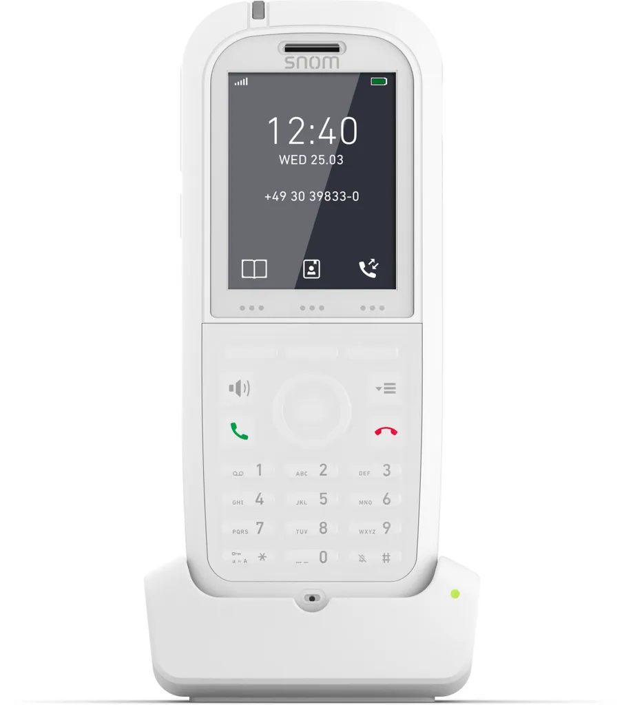 Snom M90 Combiné DECT Antibactérien avec Bluetooth et Écran Couleur - 3