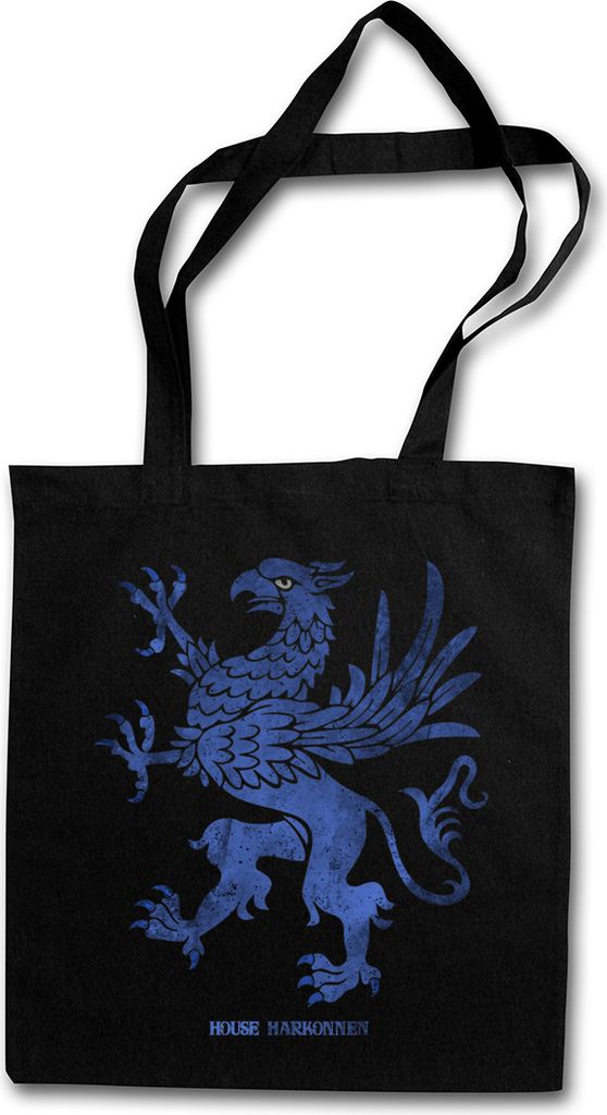 Urban Backwoods House Griffin Logo, Stofftasche, Farbe: Schwarz