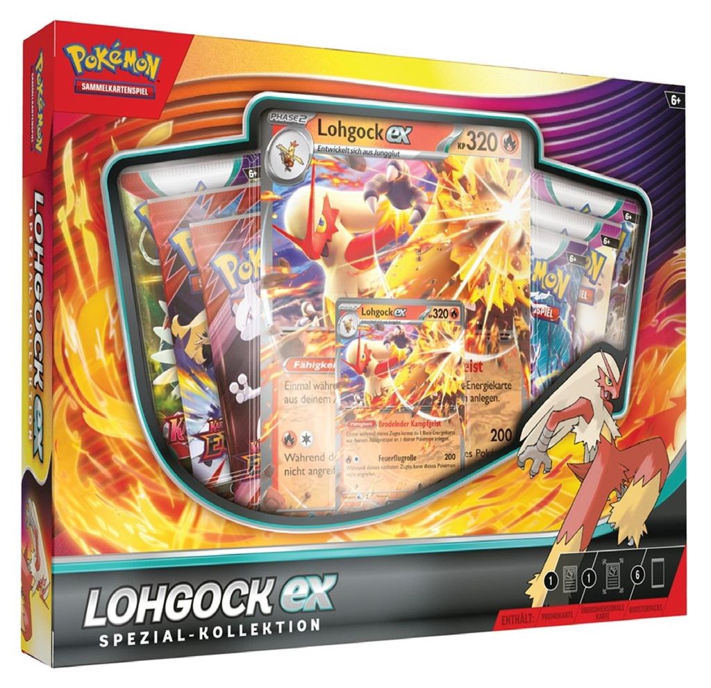 Pokémon Lohgock ex Spezial-Kollektion Deutsch Produktbild 