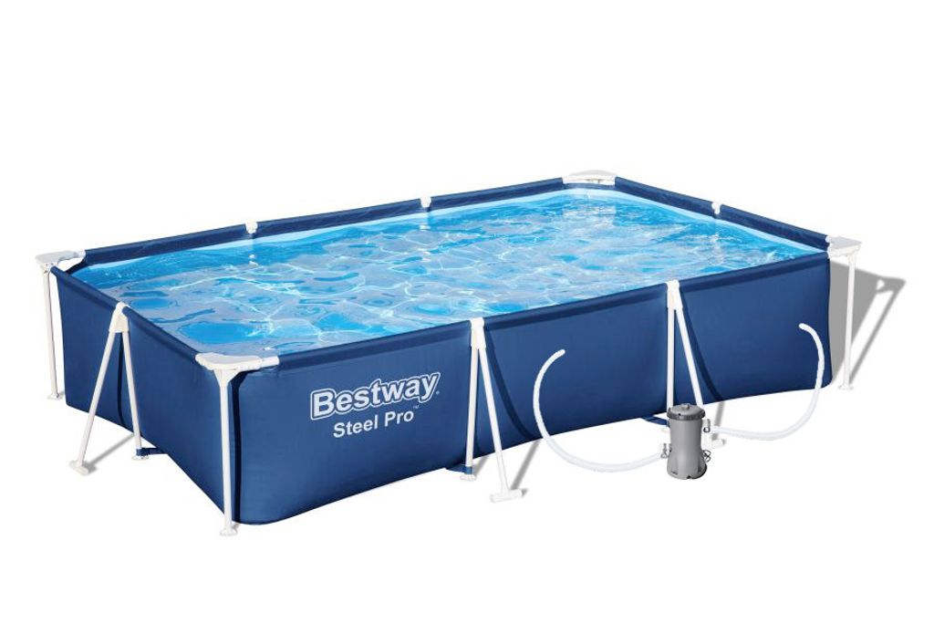 Bestway Steel Pro 56411, 3300 l, Rámový bazén, Modrá, 20,7 Obrázek produktu 