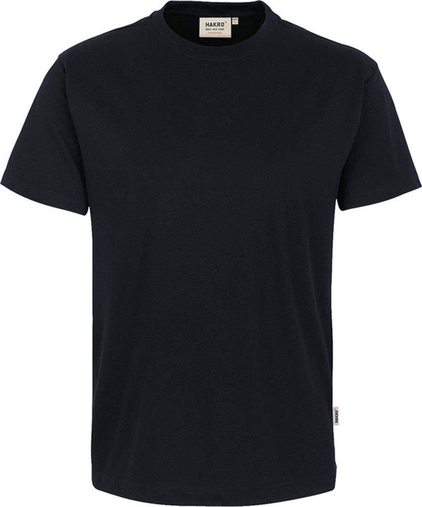 HAKRO T-Shirt Mikralinar 281, schwarz, S