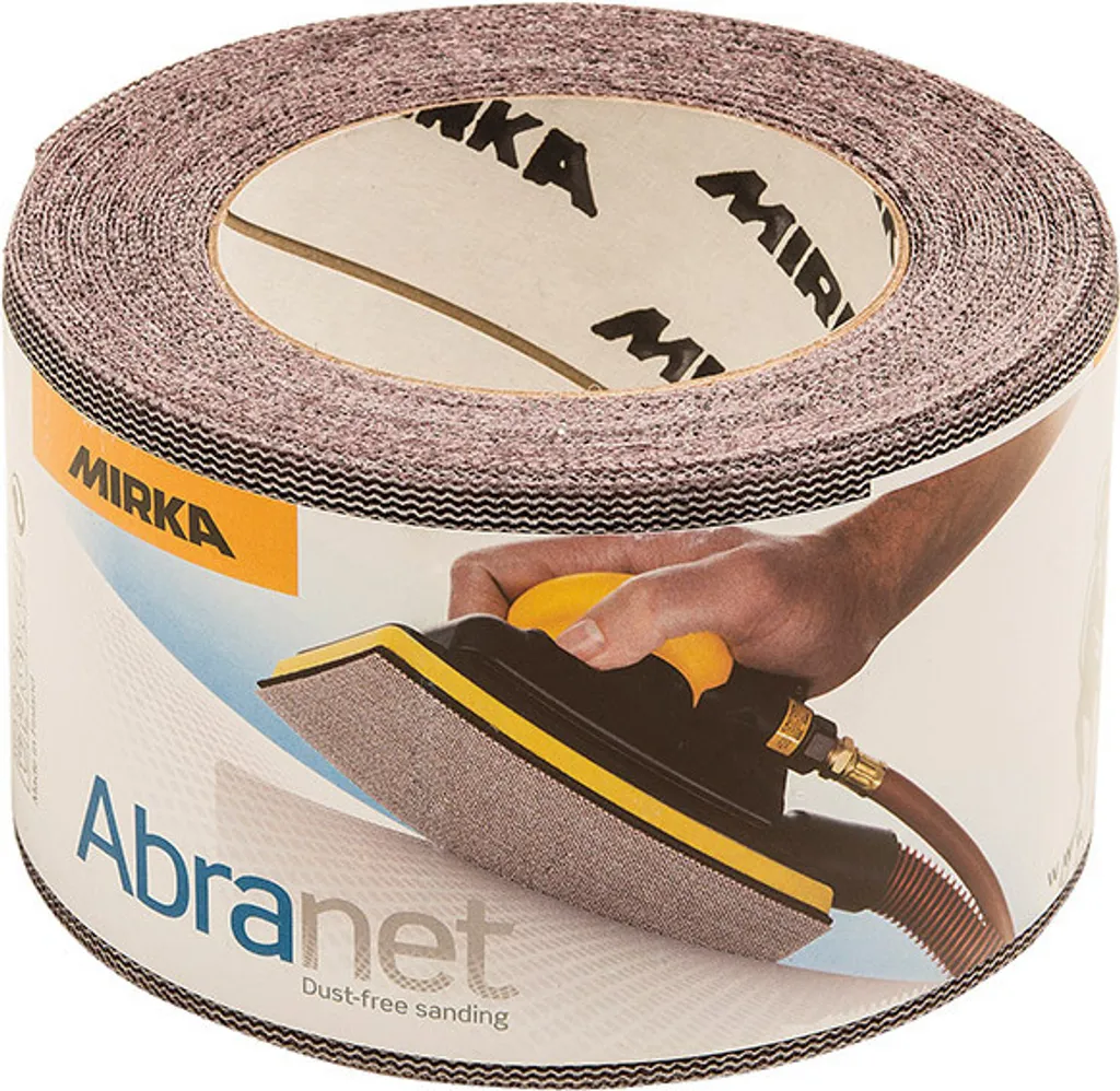 Rotolo Mirka Abranet P150 75mm x 10m | Levigatura Senza Polvere Top - 1