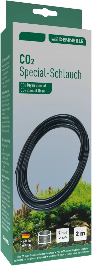 Tubo Speciale CO2 Softflex Dennerle 2m - Alta Tenuta e Sicurezza