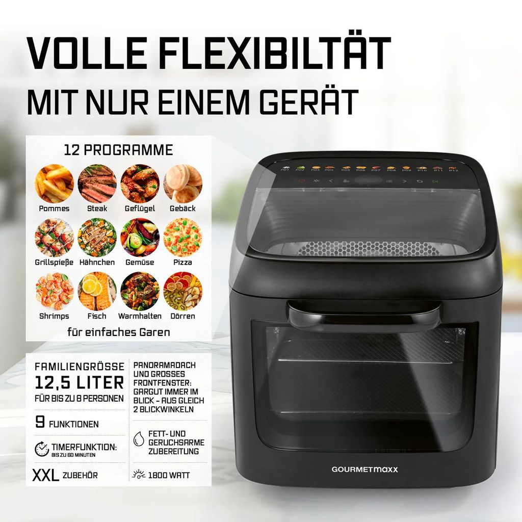 Konvekčná rúra GOURMETmaxx s panoramatickou strechou a Obrázok produktu 
