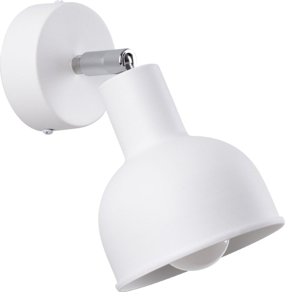 Wandleuchte ELBA Weiß 1xE27 15W Stahl 17x11x19cm Sollux Lighting