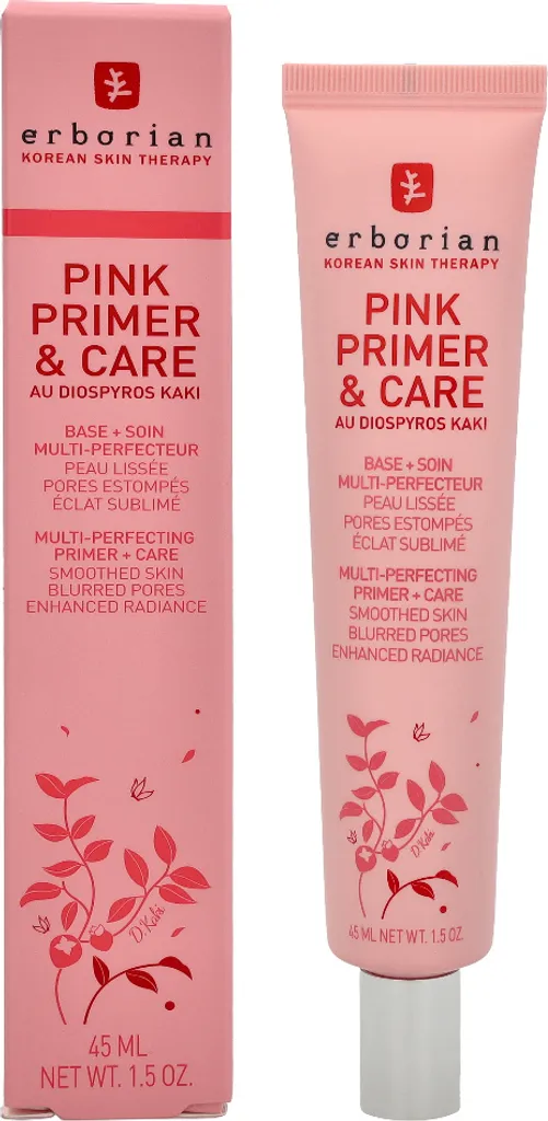 Fini les Pores Visibles avec Erborian Pink Primer & Care Base de Teint 45ml