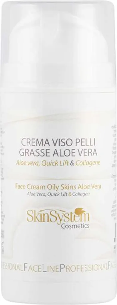 SkinSystem Aloe Vera Face Cream | Il Rituale Purificante per Pelli Grasse