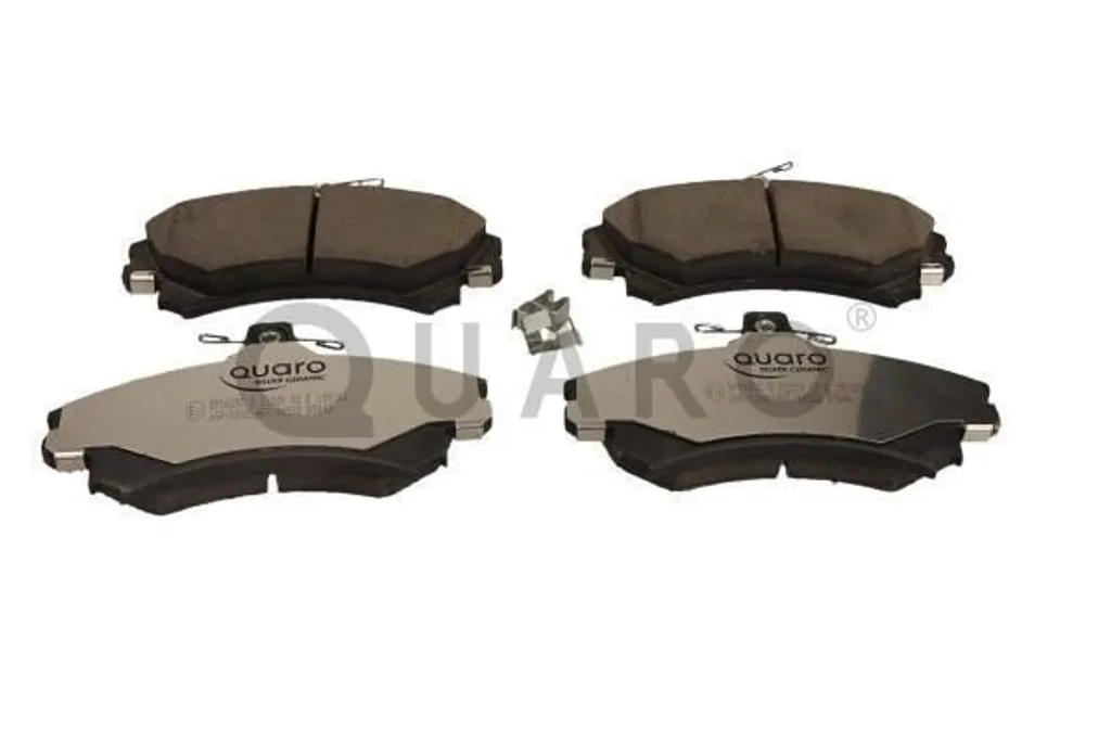 Disques de frein céramique sans poussière Quaro Silver pour Smart 04-