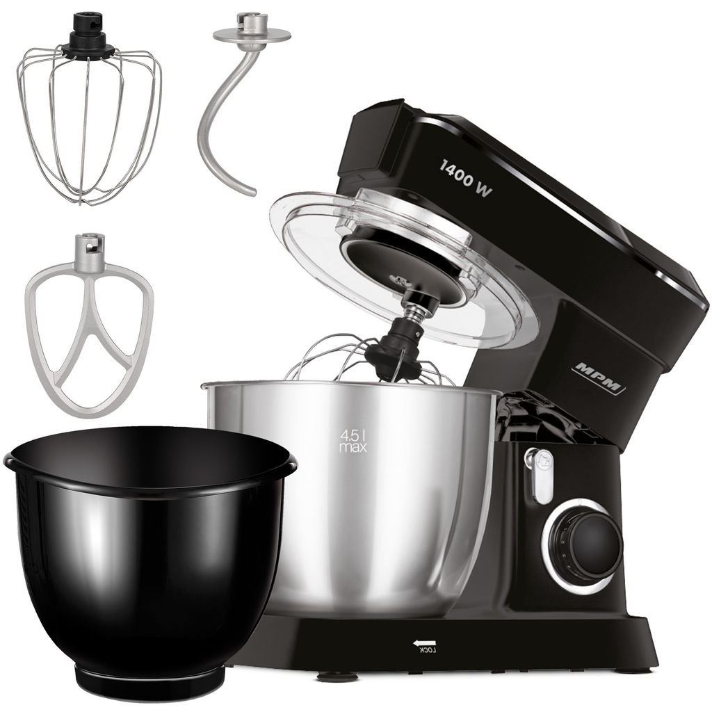 Robot da cucina planetario nero forte MPM MRK-25 Immagine del prodotto 