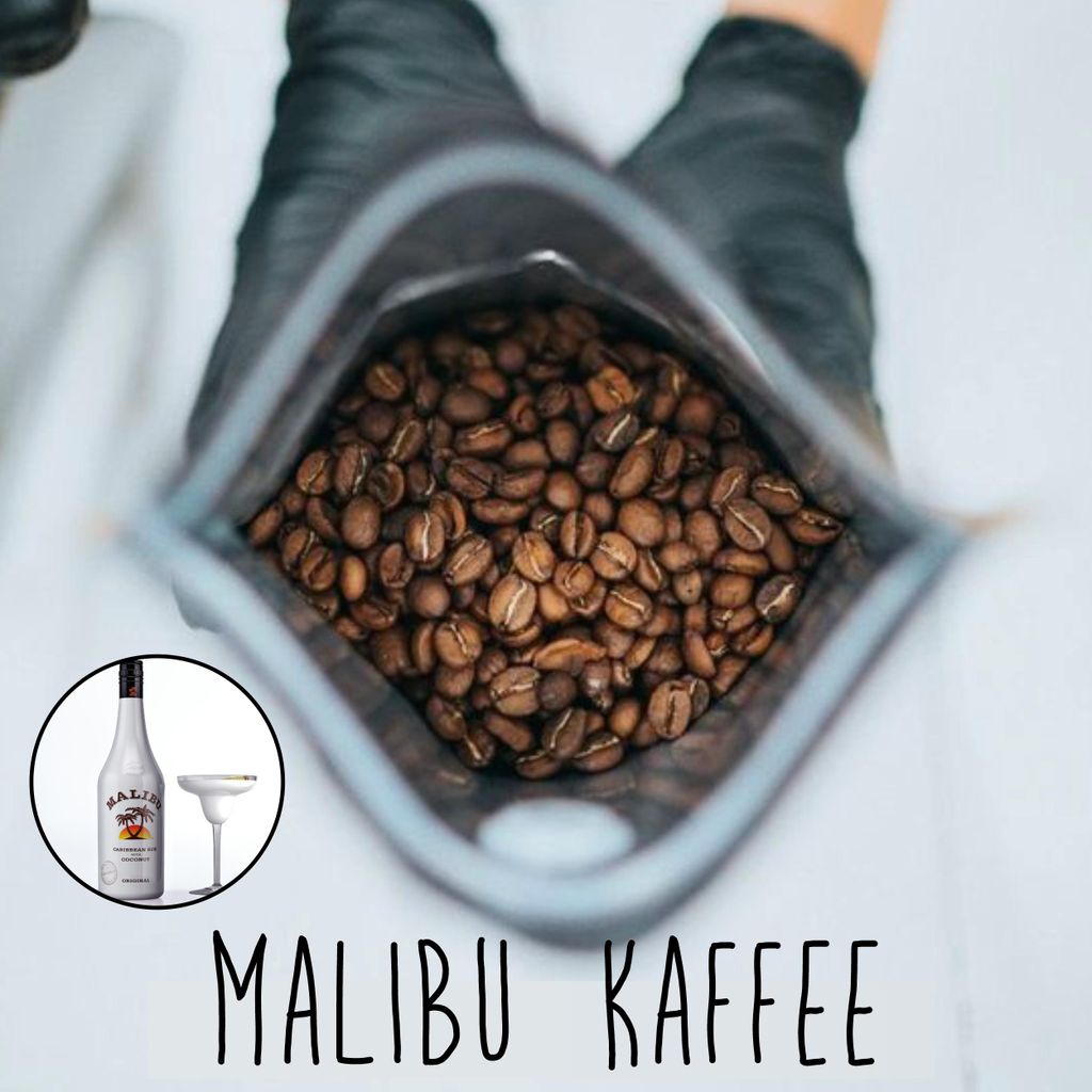 NOVA ERA Aromatisierter Premium Kaffee gemahlen 100 g | viele Sorten – für alle Kaffeemaschinen, Lose Kaffee MALIBU KAFFEE