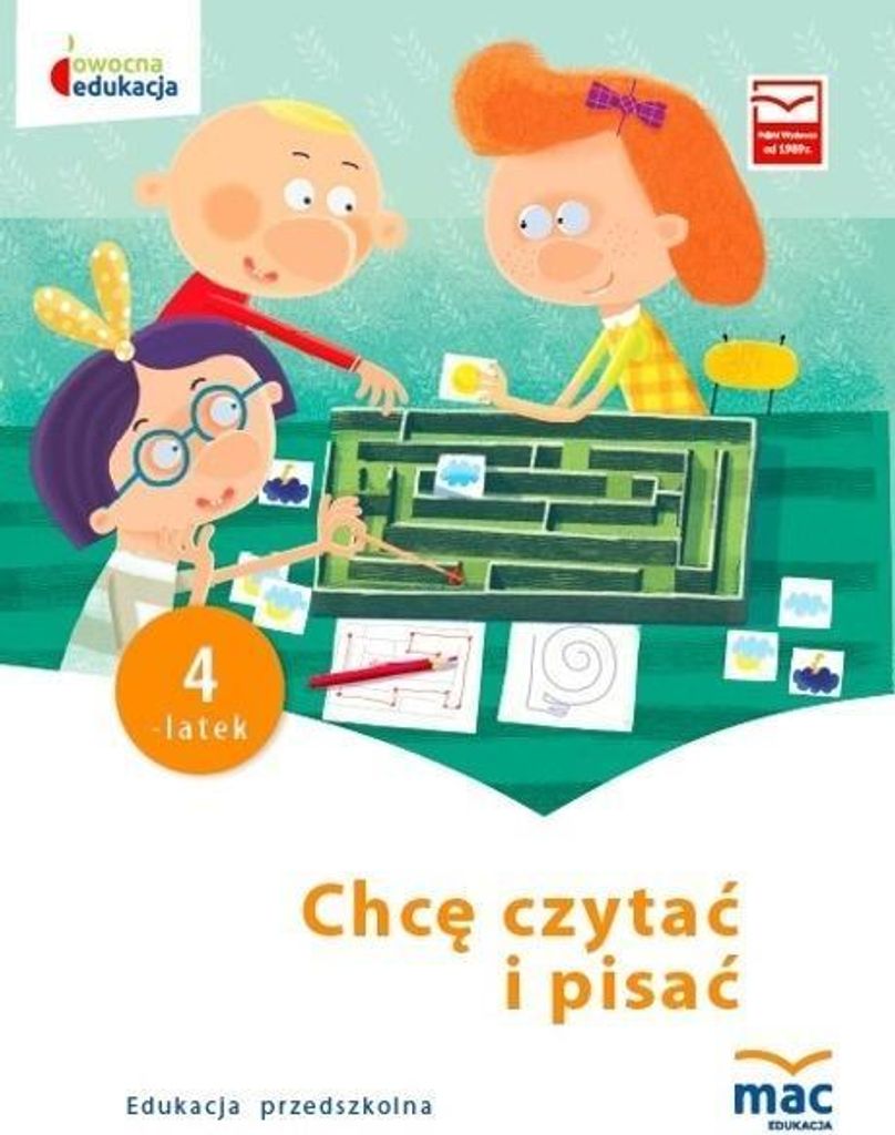 Owocna Edukacja. Chcę Czytać I Pisać. Czterolatek