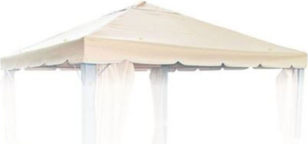 Pavillion Ersatzdach Natur für 3x3 Pavillon Pavillondach Partyzelt Dachplane