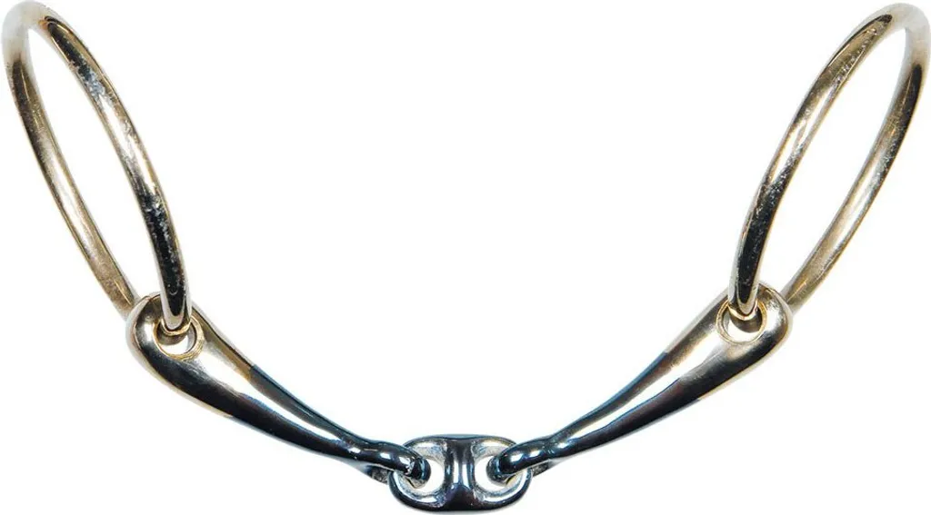 Contact doux : Mors Harry's Horse Anatomic Sweet Iron 14mm en 12.5cm