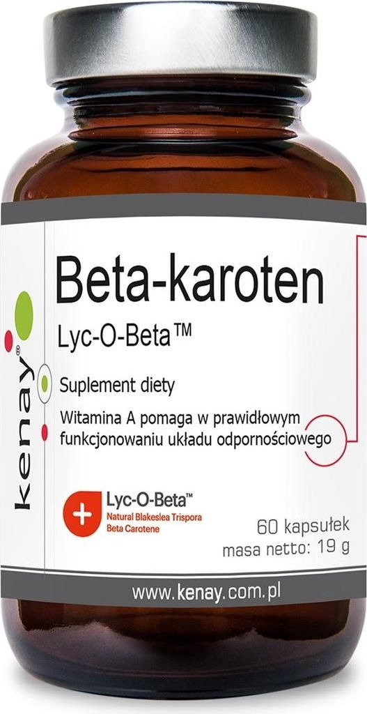 Kenay Beta-Carotin-Provitamin und Lyc-o-Beta 60 Kapseln BI8887