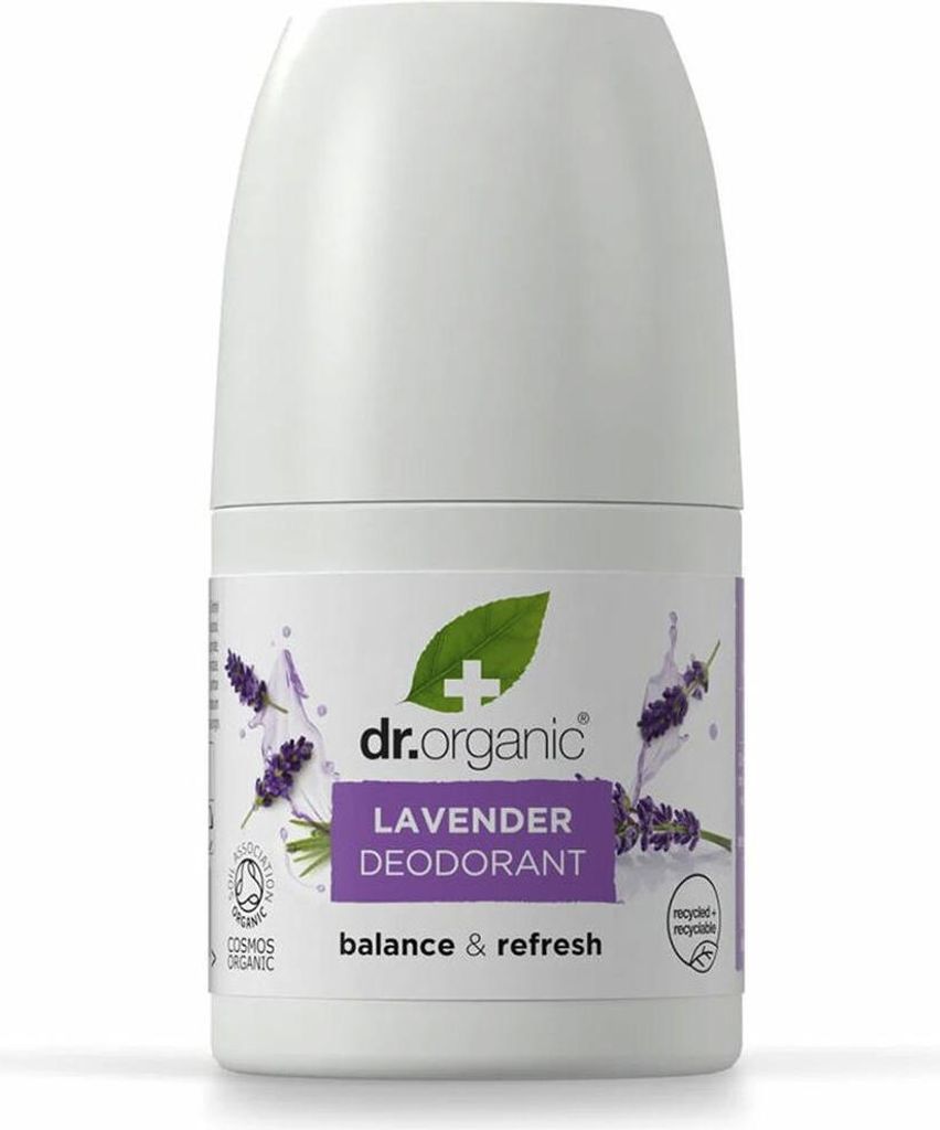 Dr Organic Lavender Deodorant Roll On 50ml