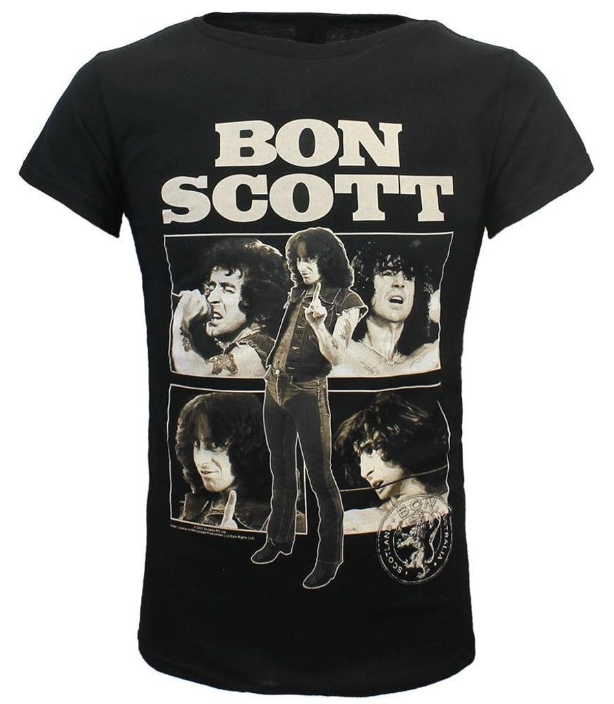 Bon Scott Fotocollage T-Shirt - S