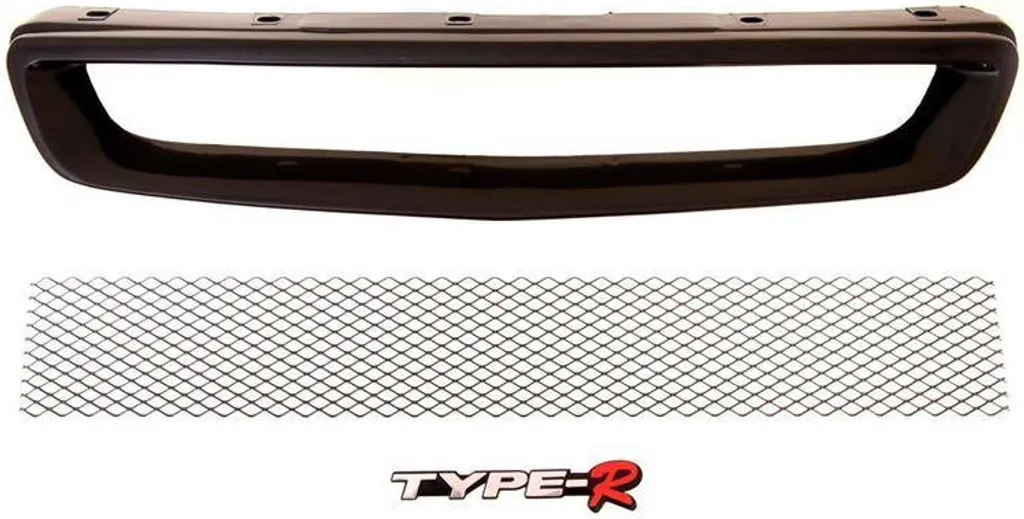 Grille Honda Civic VI Type-R en ABS Renforcé - Finition Noir Mat JDM