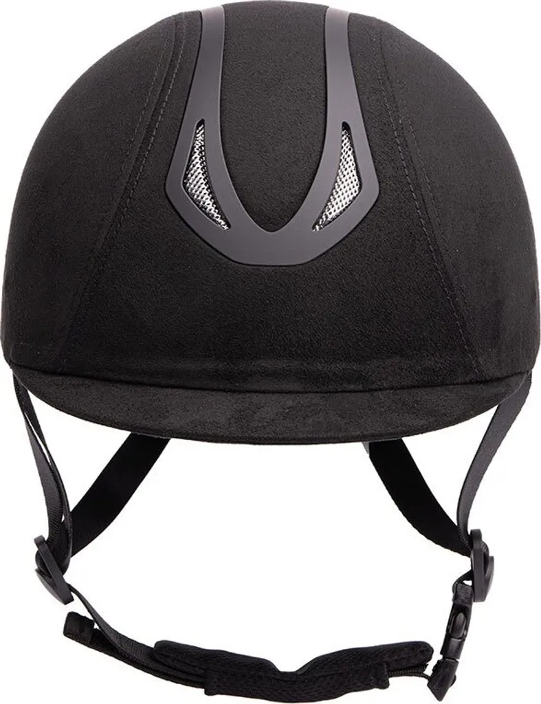 Casque Harry's Horse Pro F1 Ventilé en Micro Suede Noir Taille 61-63 cm