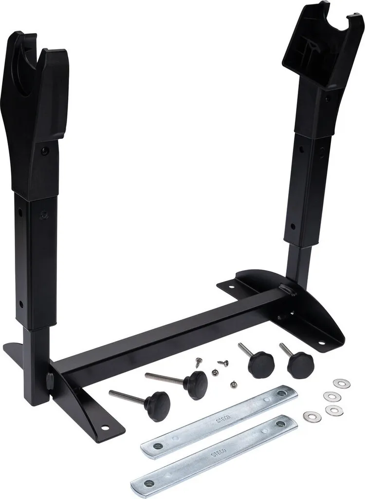 Steco Mini-Mee Porte-Bébé avec Suspension pour Vélo Cargo Noir - 7