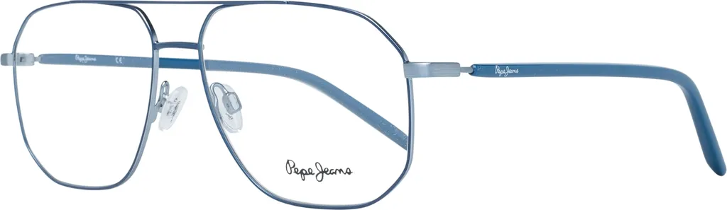 Pepe Jeans PJ 1294 C3 Brillen: Montatura Blu Navy da Uomo in Metallo