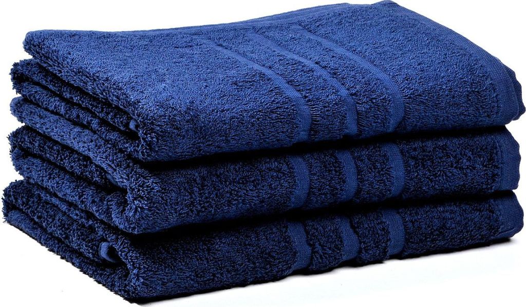 Handtuch Sofie marineblau 70x140 cm