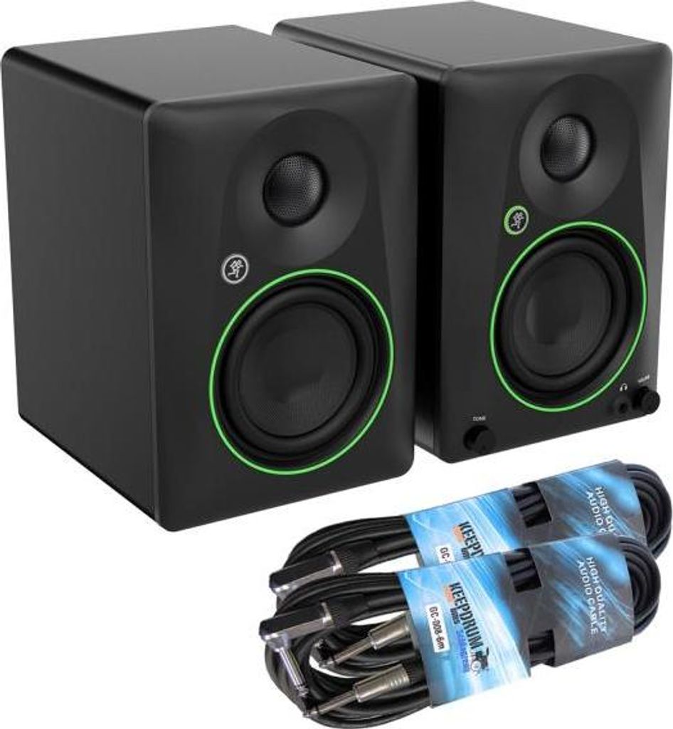 Mackie Studio-Monitore CR4.5BT mit 2x Klinkenkabel