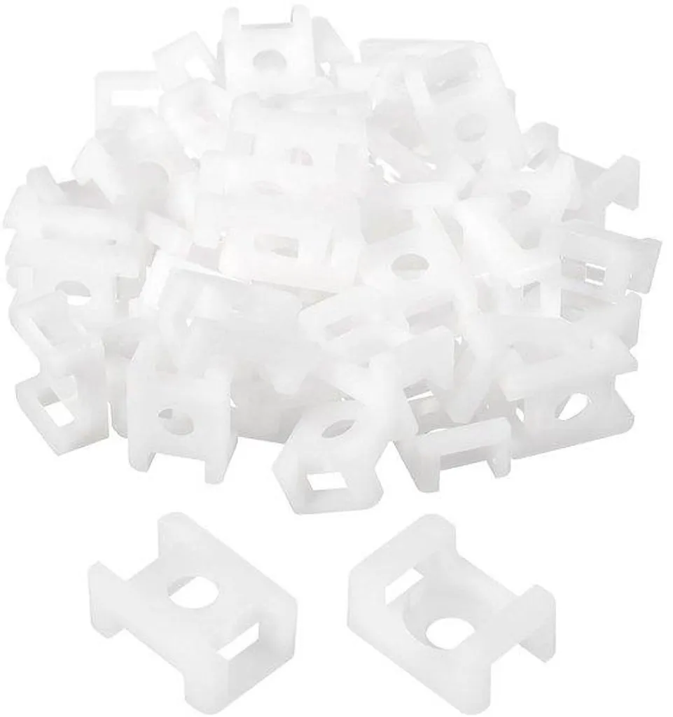 Évitez les Câbles Emmêlés avec ce Lot de 500 Attaches Blanches de 0,6 cm