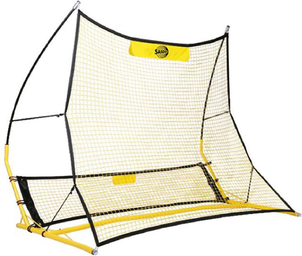 Sandora Rebound Fußballtor 183 x 143 x 100 cm gelb schwarz Produktbild 