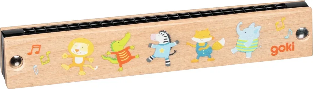 Harmonica Diatonique 10 Trous en Ut Majeur Modèle Standard Chromé