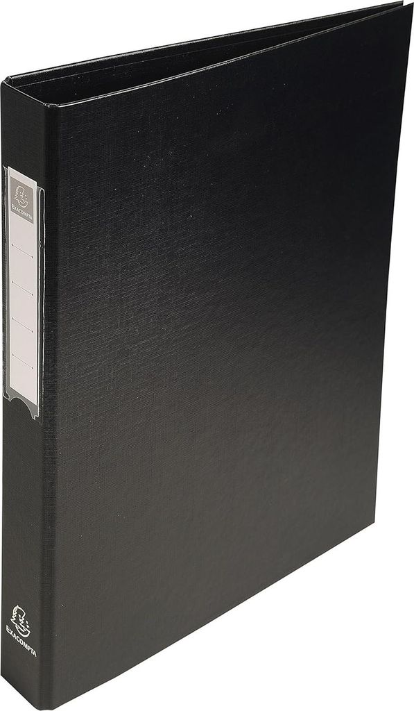 EXACOMPTA Ringbuch PP 4-Ring Mechanik DIN A4 schwarz