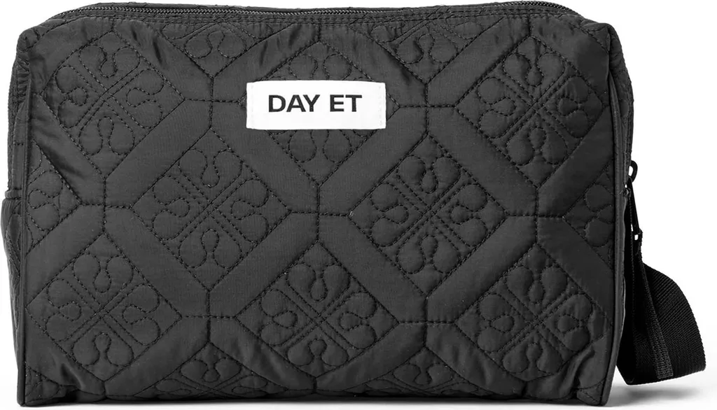 Borsa Toilette DAY ET Gweneth RE-Q Flotile Nero - Sostenibilità Luxury
