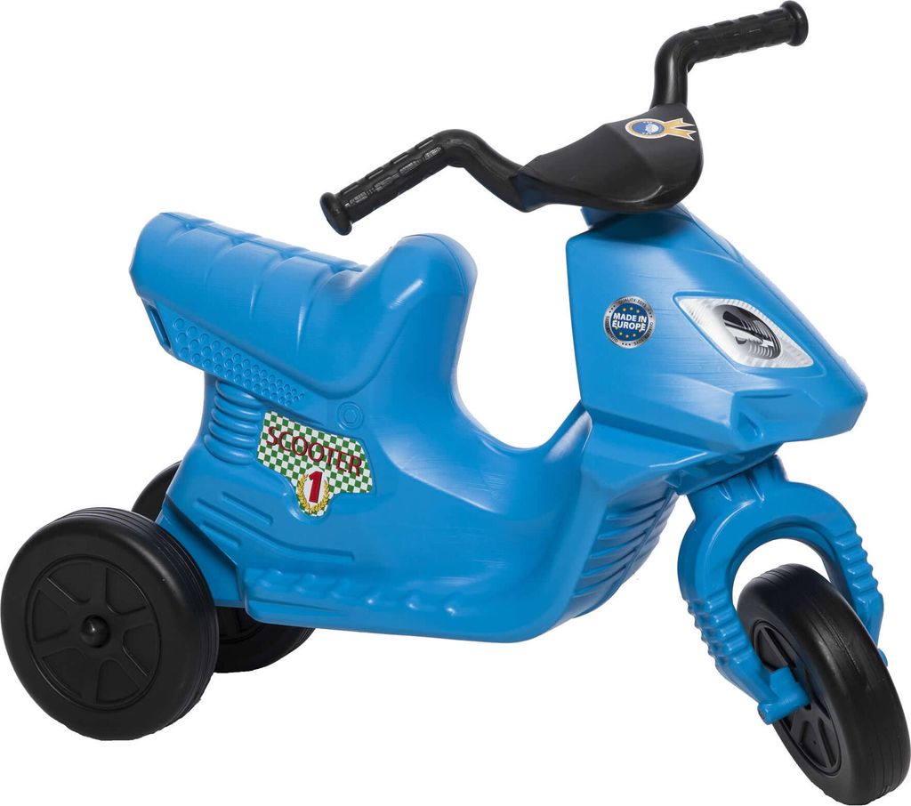 Dreirad Trike Laufrad Lauflernrad Motorroller Scooter 7 blau Kinder Fahrzeug