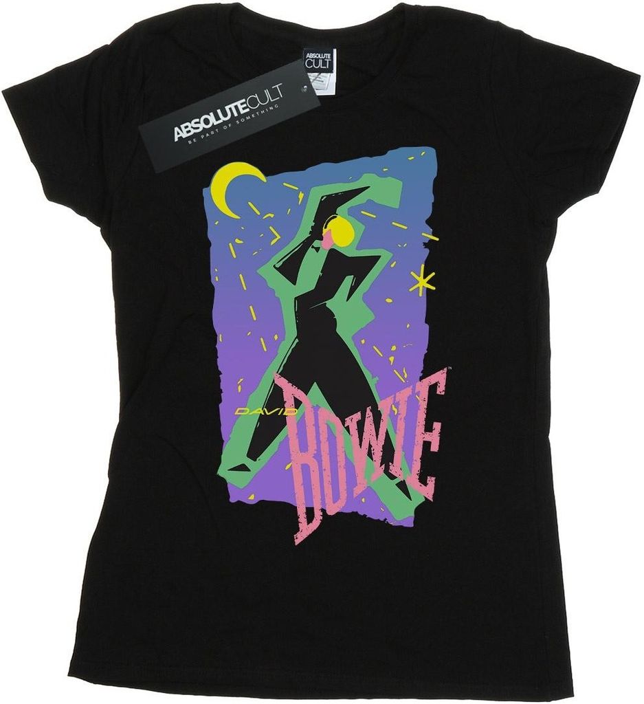 David Bowie - T-Shirt für Damen BI16748 (XXL) (Schwarz)