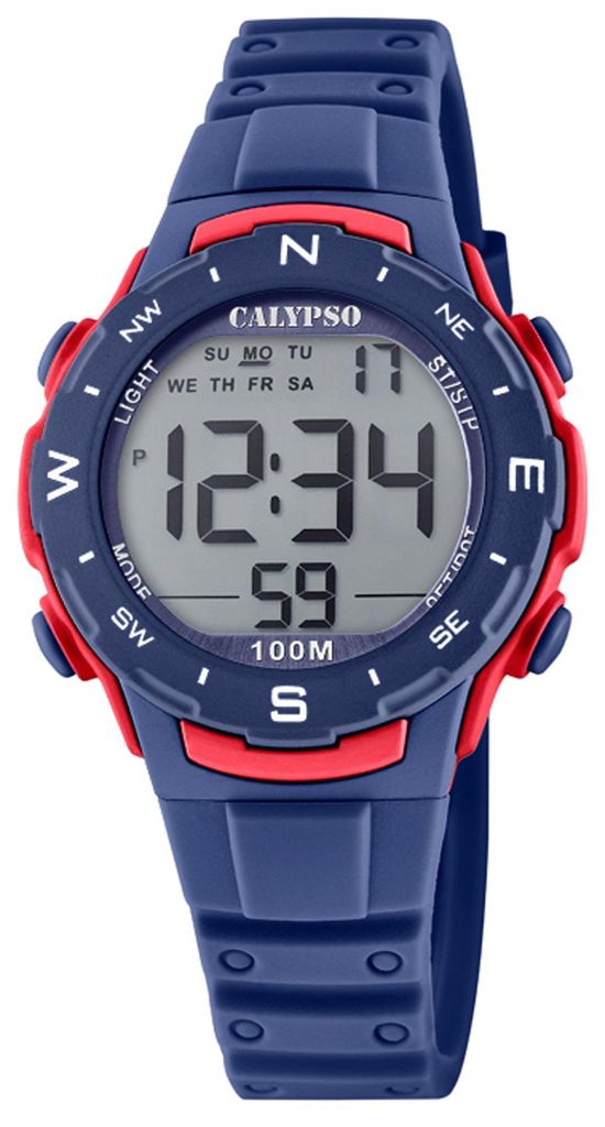 Calypso Uni  Digital Watch K5801/4 Plastikowy zegarek na Zdjęcie produktu 