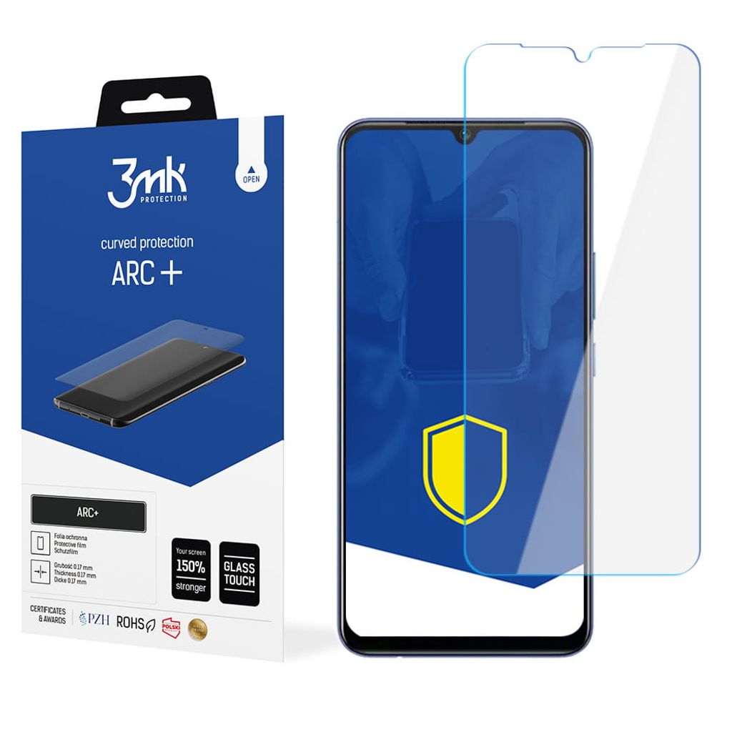 3mk Display Schutzfolie ARC+ für Vivo Y73 2021 0,17mm Produktbild 