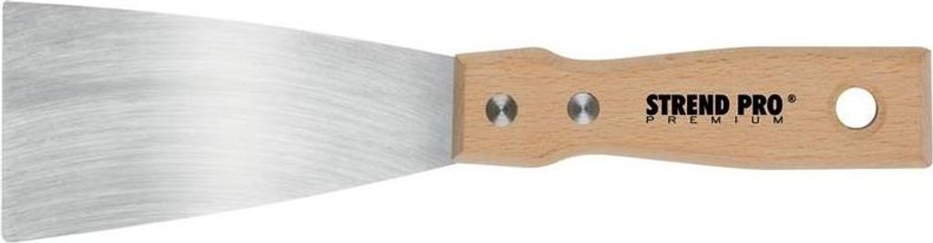Spachtel Strend Pro Premium S295, 30x1,2 mm, Inox/Edelstahl, Buchenholzgriff
