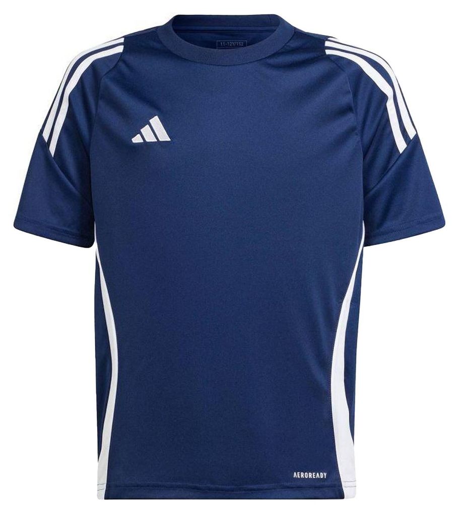 Adidas - "Tiro 24" Trikot für Kinder PP3541 (152-158) (Weiß/Dunkles Marineblau)