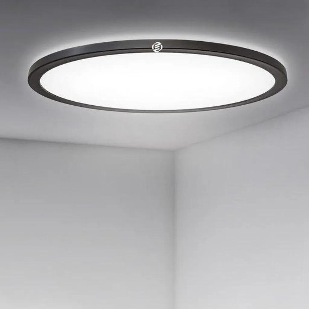 Lampe de plafond Premium salle de bains IP44 - Blanc Neutre LED 18W