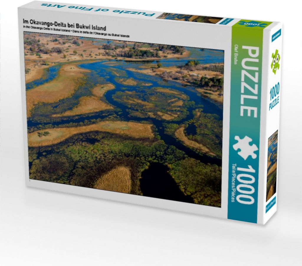 Calvendo Im Okavango-Delta bei Bukwi Island 1000 Teile Produktbild 