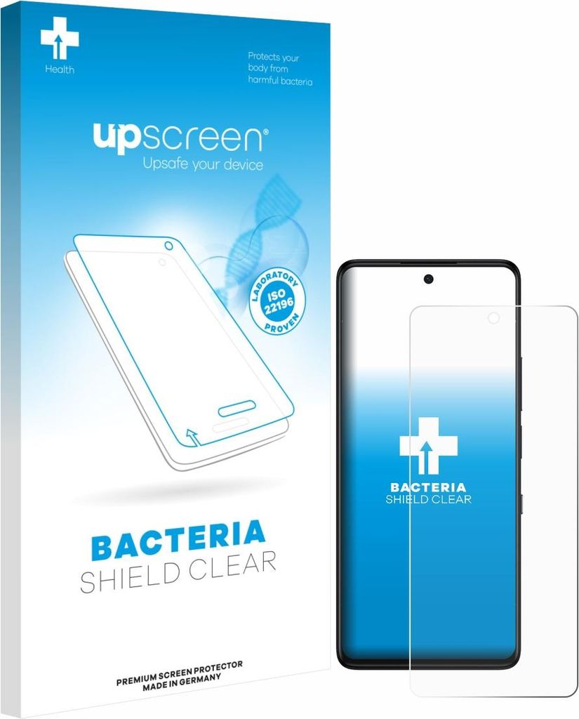 upscreen Schutzfolie für TCL 50 Pro NXTPaper 5G Displayschutz Displayschutzfolie Folie Klar antibakteriell