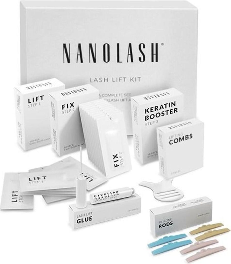 Wimpernlifting und Wimpernlaminierung Set Nanolash - Produktbild 
