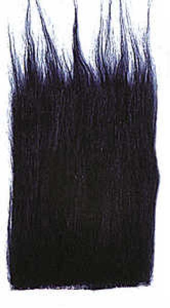 KNORR prandell 218410615 Langhaarplüsch 14 x 20 cm schwarz