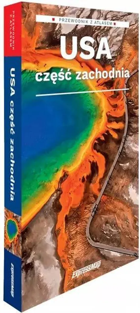 Guide de voyage Ouest des USA 2025 : Atlas routier laminé Expressmap