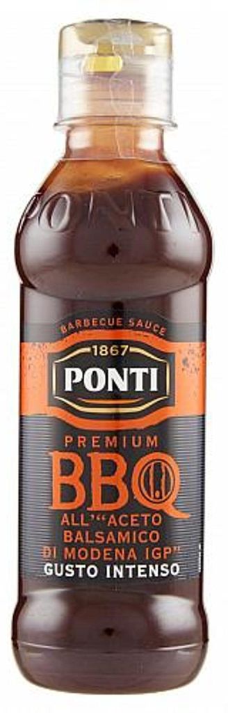 Premium BBQ-Sauce mit Balsamico-Essig 250g - Ponti Produktbild 