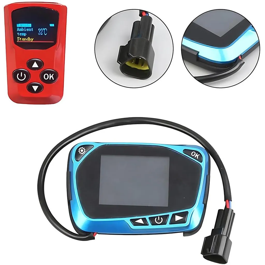 Chauffage d'appoint 12V/24V avec écran LCD et télécommande universelle - 5