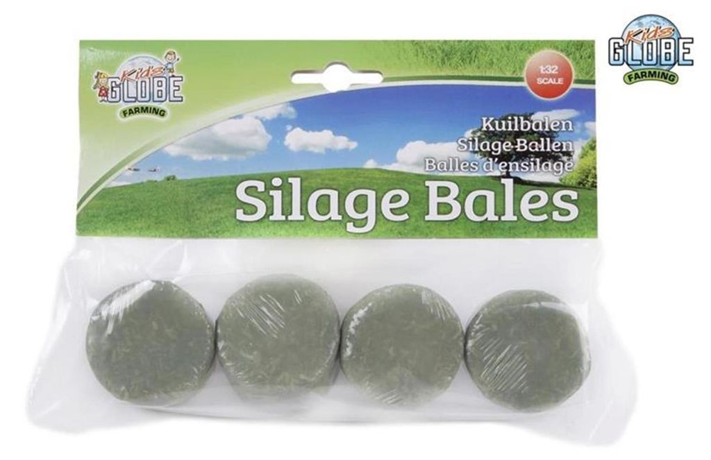 Van Manen Silageballe-Set rund 4 Stk. im Maßstab 1:32 Produktbild 