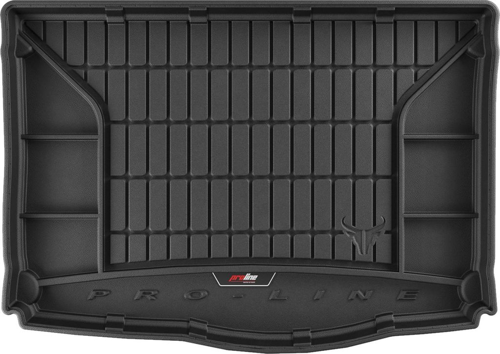 FROGUM Gummi Kofferraummatte Kofferraumwanne für Fiat Punto EVO 2009-2012