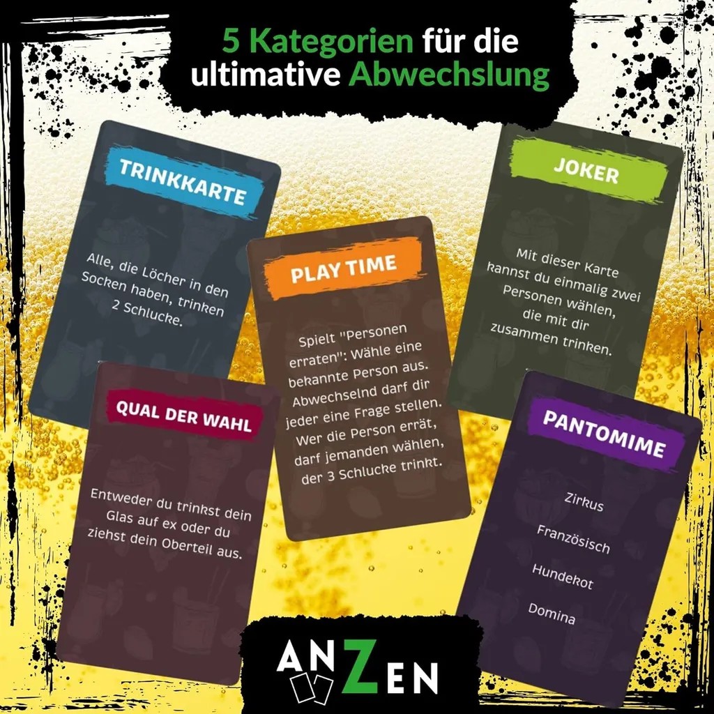 Jeu de cartes Pour Se Soûler Ça Suffit pour des soirées étudiantes - 8