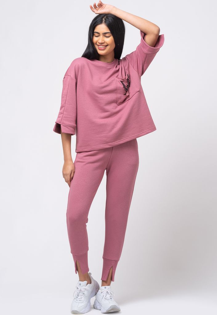 Tom Barron Freizeitanzug Loungewear Set Cozy Chic